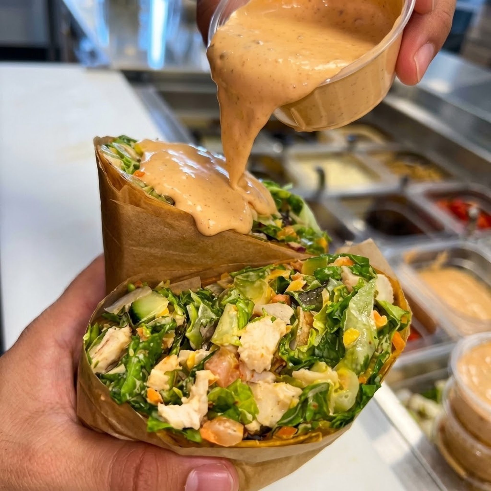 More than salad on the menu