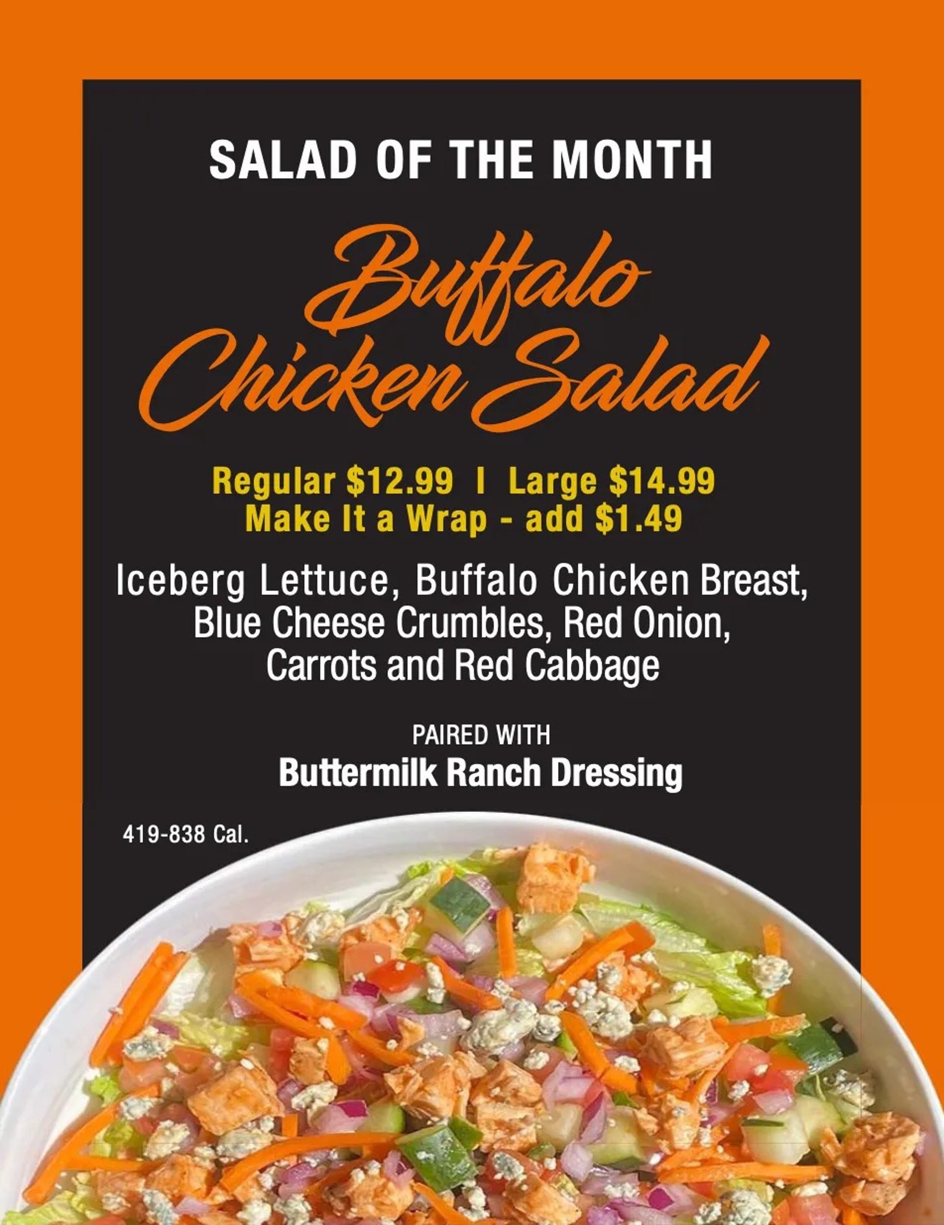 Savor the savings at Salad World