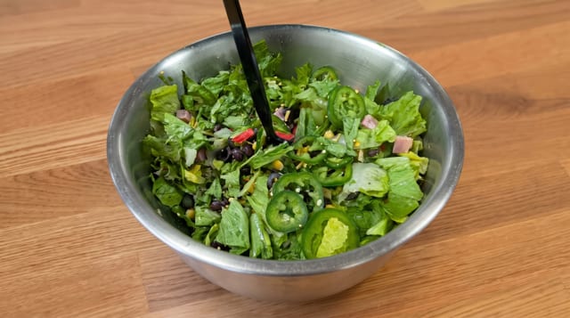 Crisp leafy greens