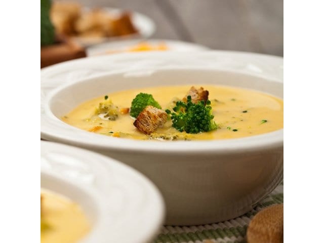 Broccoli Cheese Soup.
