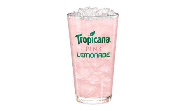 Tropicana Pink Lemonade..